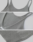 0122stepll Deep U-Back Knit Vest