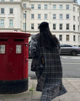 WARDEN EDGE Wool Plaid Overcoat - PINKPARKS