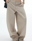 IAMXIAA Wide-Leg Tailored Pants