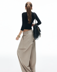IAMXIAA Wide-Leg Tailored Pants