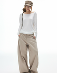 IAMXIAA Wide-Leg Tailored Pants