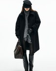 IAMXIAA Minimal Wool Coat with Clean Lines