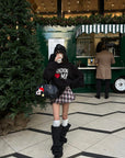 WARDEN EDGE チェックプリーツミニスカート
