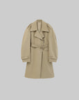 WARDEN EDGE Oversized Structured Trench Coat - PINKPARKS