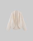 ROVENTE Soft Knit Draped Cardigan