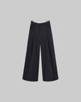 ROVENTE ワイドレッグテーラードパンツ
