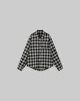 WARDEN EDGE Deconstructed Plaid Shirt - PINKPARKS