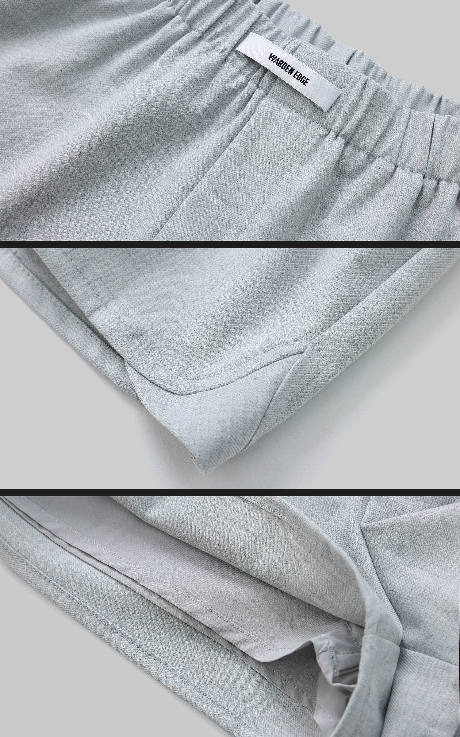 WARDEN EDGE Oversized Shirt Jacket + Layered Shorts Set - PINKPARKS