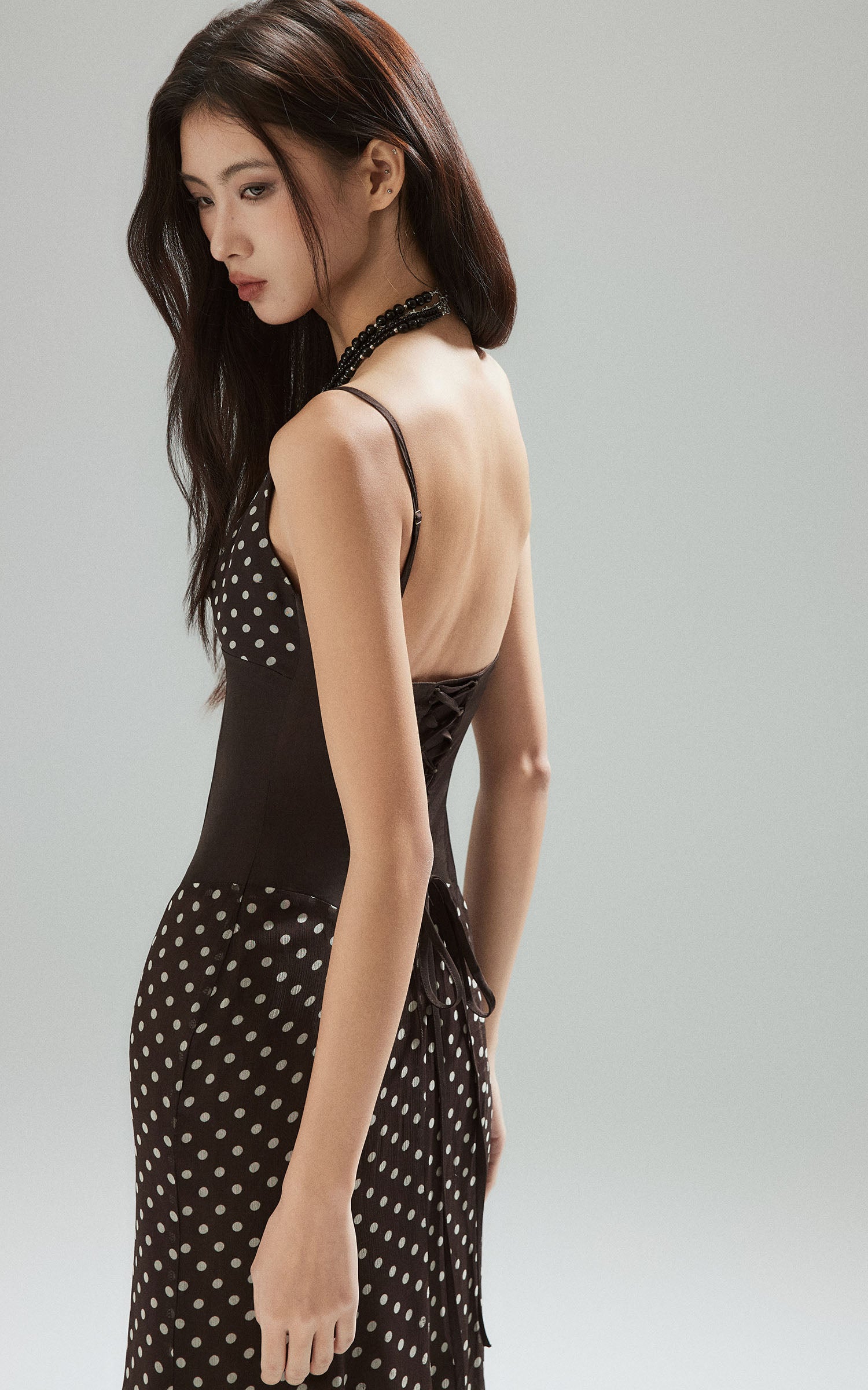 Low pixel Striped Knit Micro Shorts