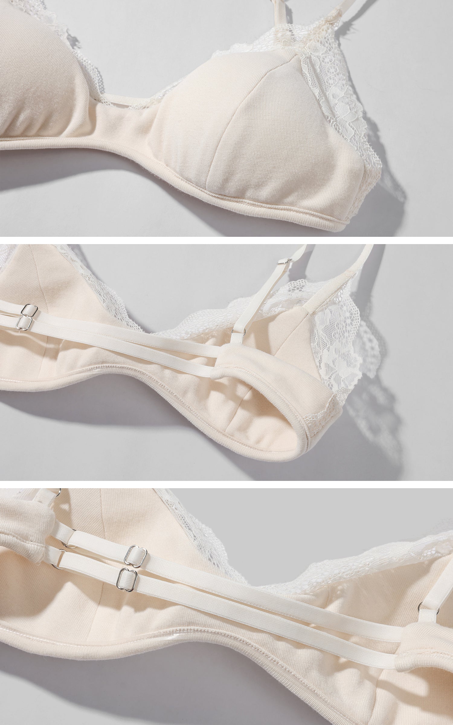 Rase Le Sol Knit Cardigan And Cami Top Two-Piece Set With Asymmetric Lace Midi Skirt