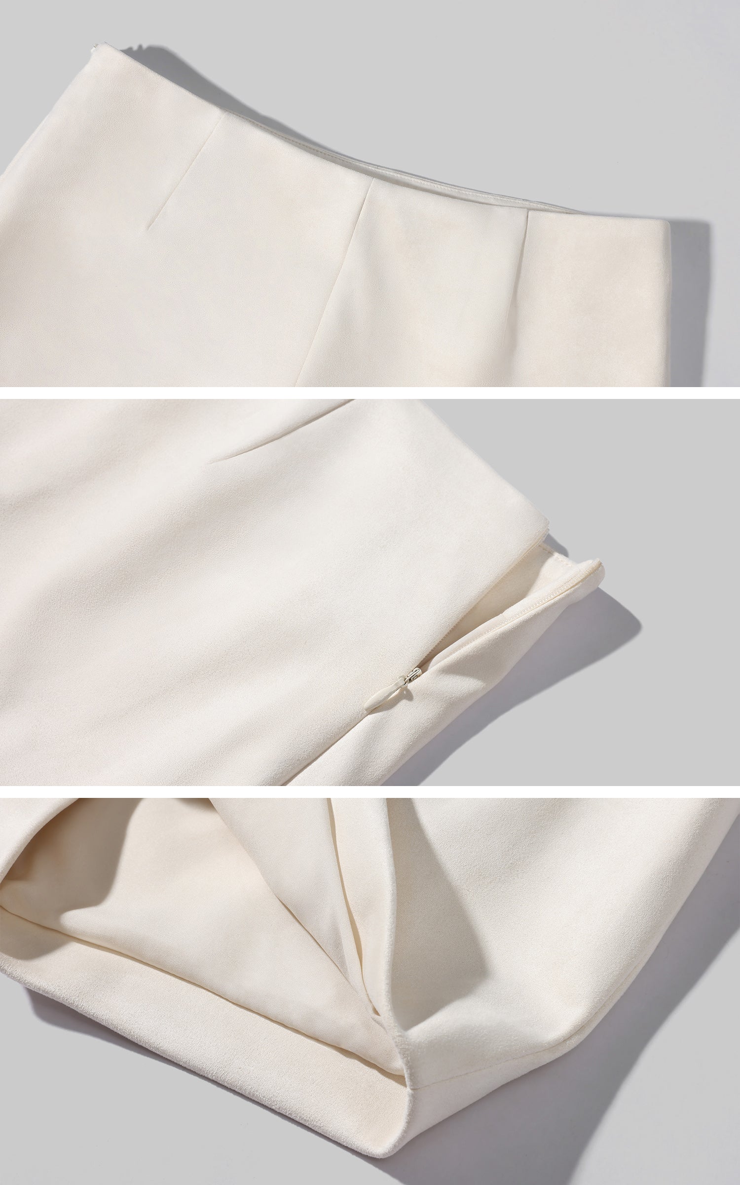 Rase le sol スタッズ付きダブルバックルウエストラップショーツセット