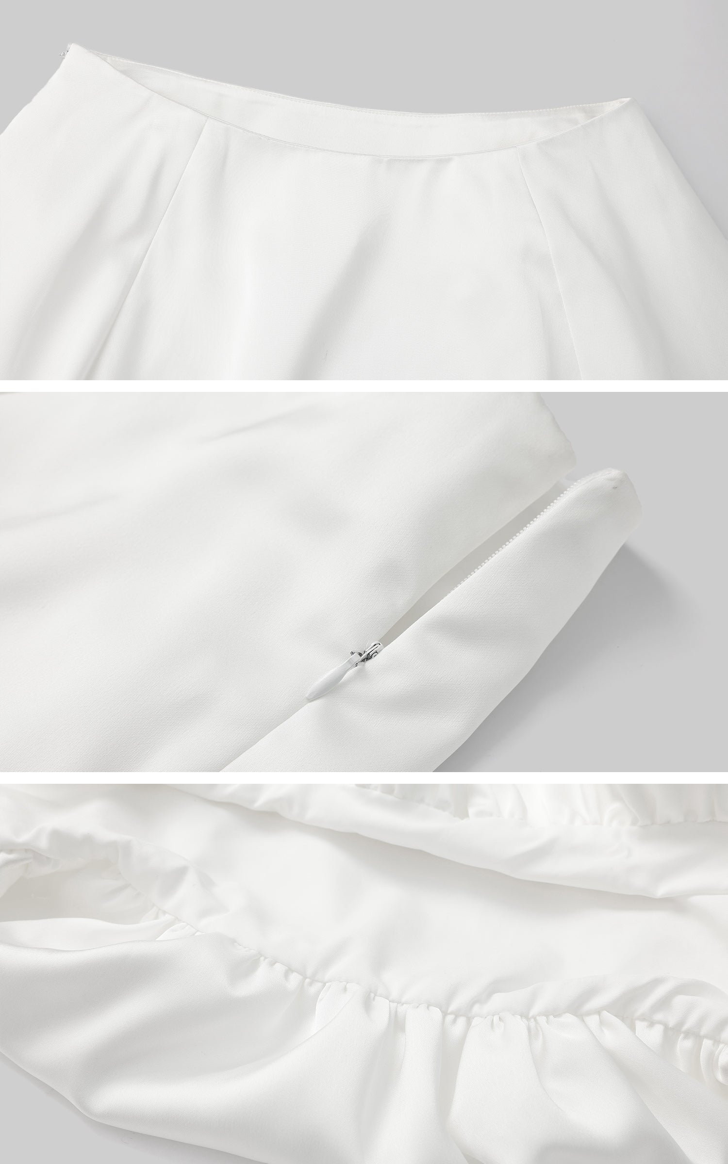 Rase le Sol Sculpted Balloon Midi Skirt - PINKPARKS