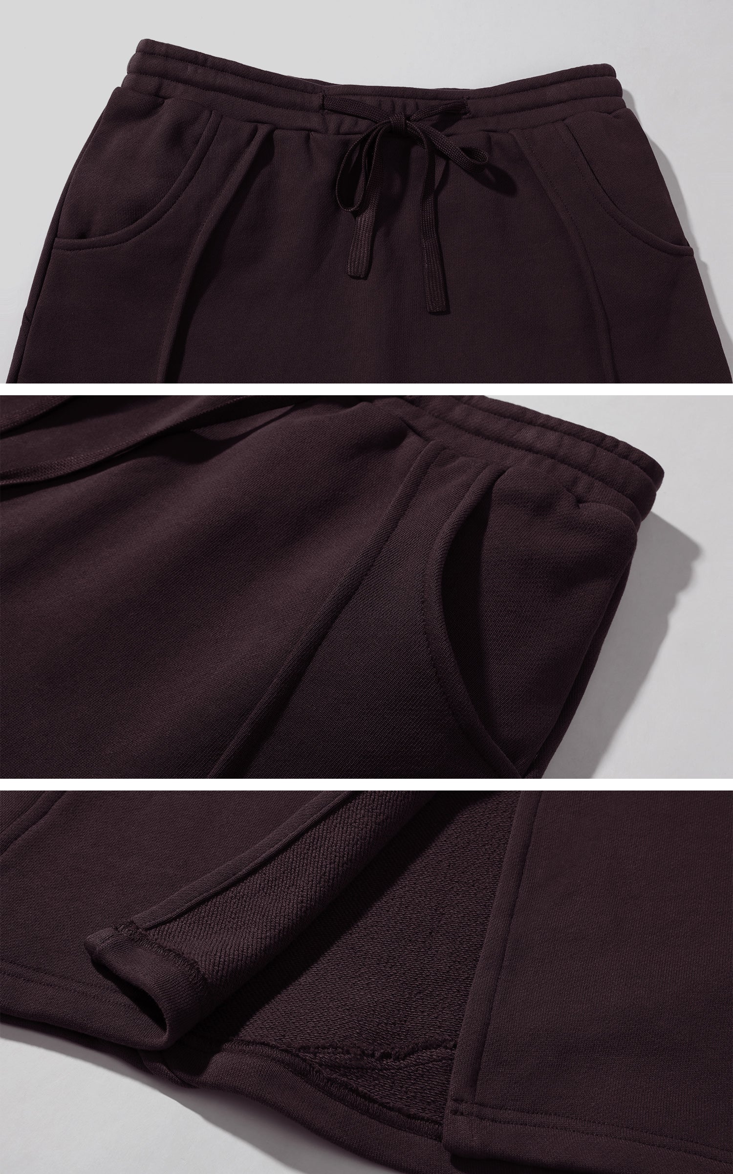 Rase le sol ジップカラー スウェットジャケットとパネルマキシスカートセット