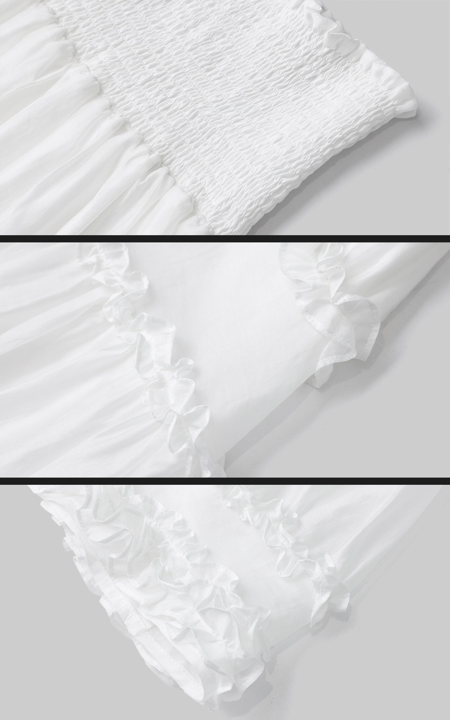 Rase le sol Asymmetrical Tiered Maxi Skirt - PINKPARKS