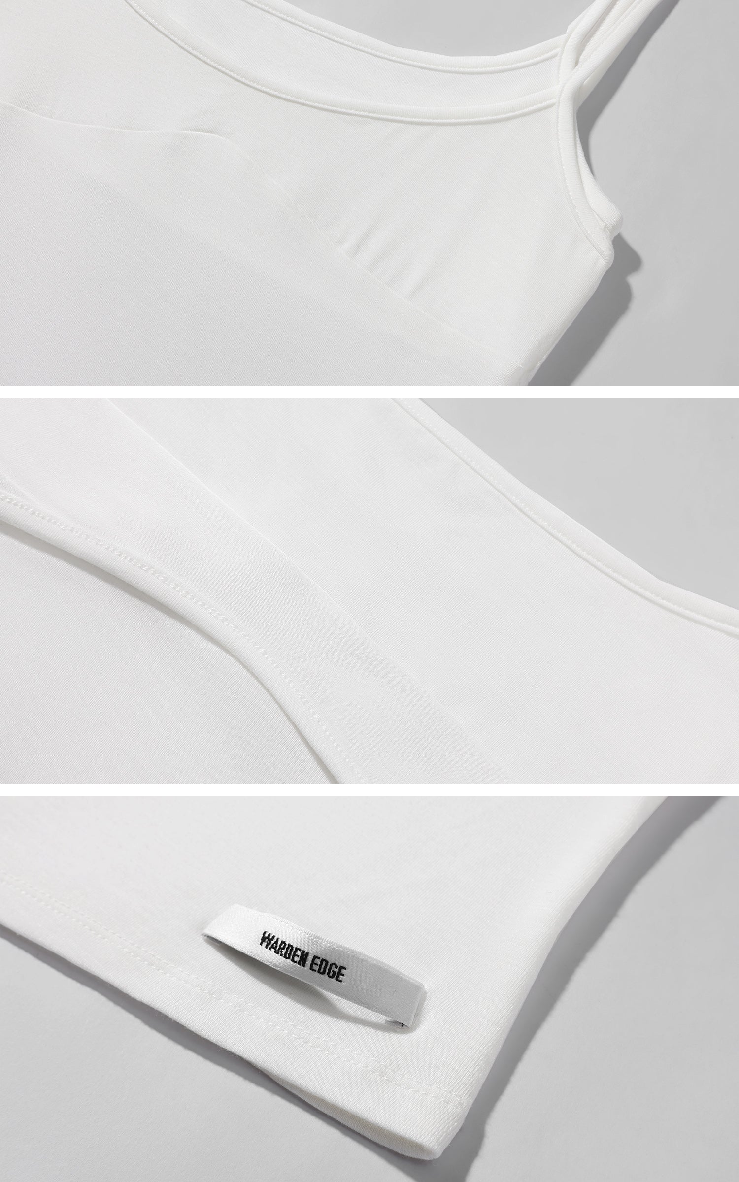 WARDEN EDGE ダブルストラップフィットキャミトップ