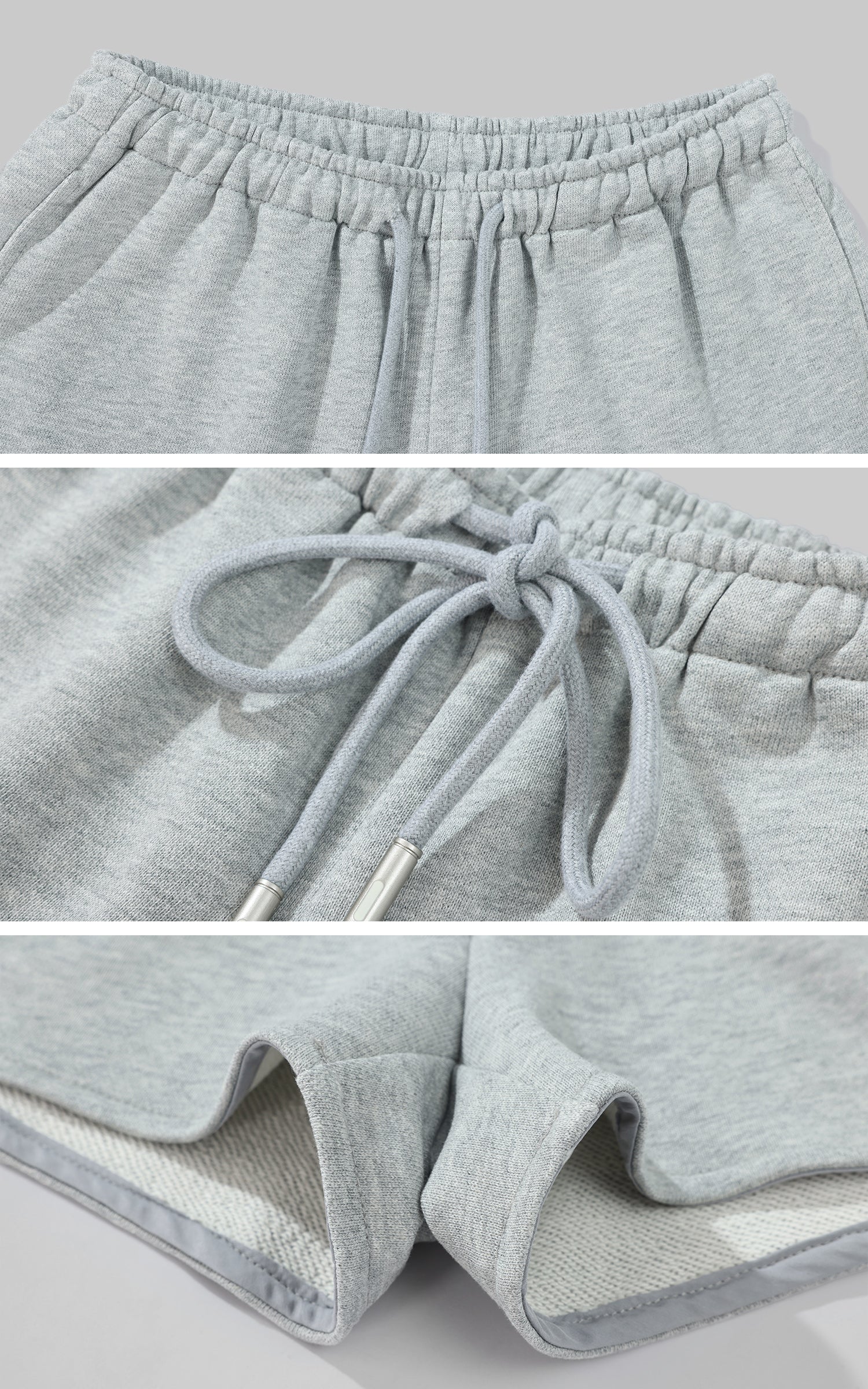 WARDEN EDGE Minimal Ribbed Lounge Set - PINKPARKS