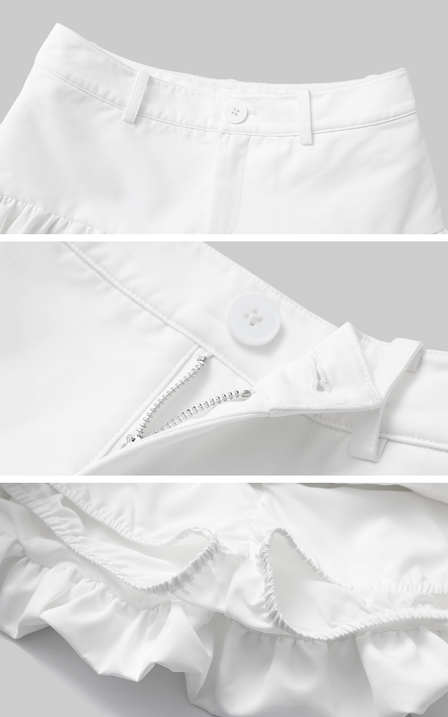 WARDEN EDGE White Blossom Skirt - PINKPARKS