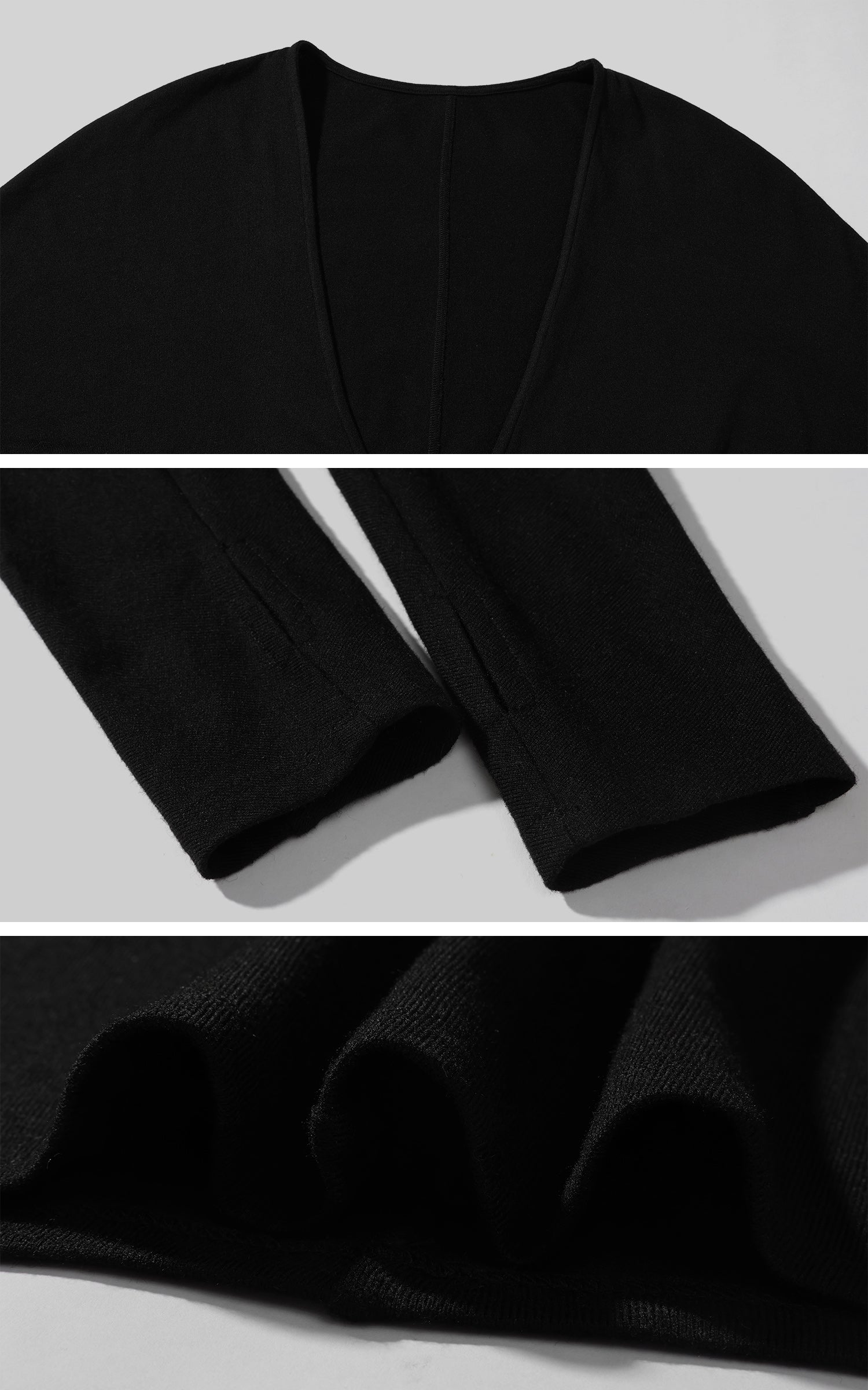 ROVENTE レオパード柄ブラ＆ショーツセット付きディープVブラックトップ