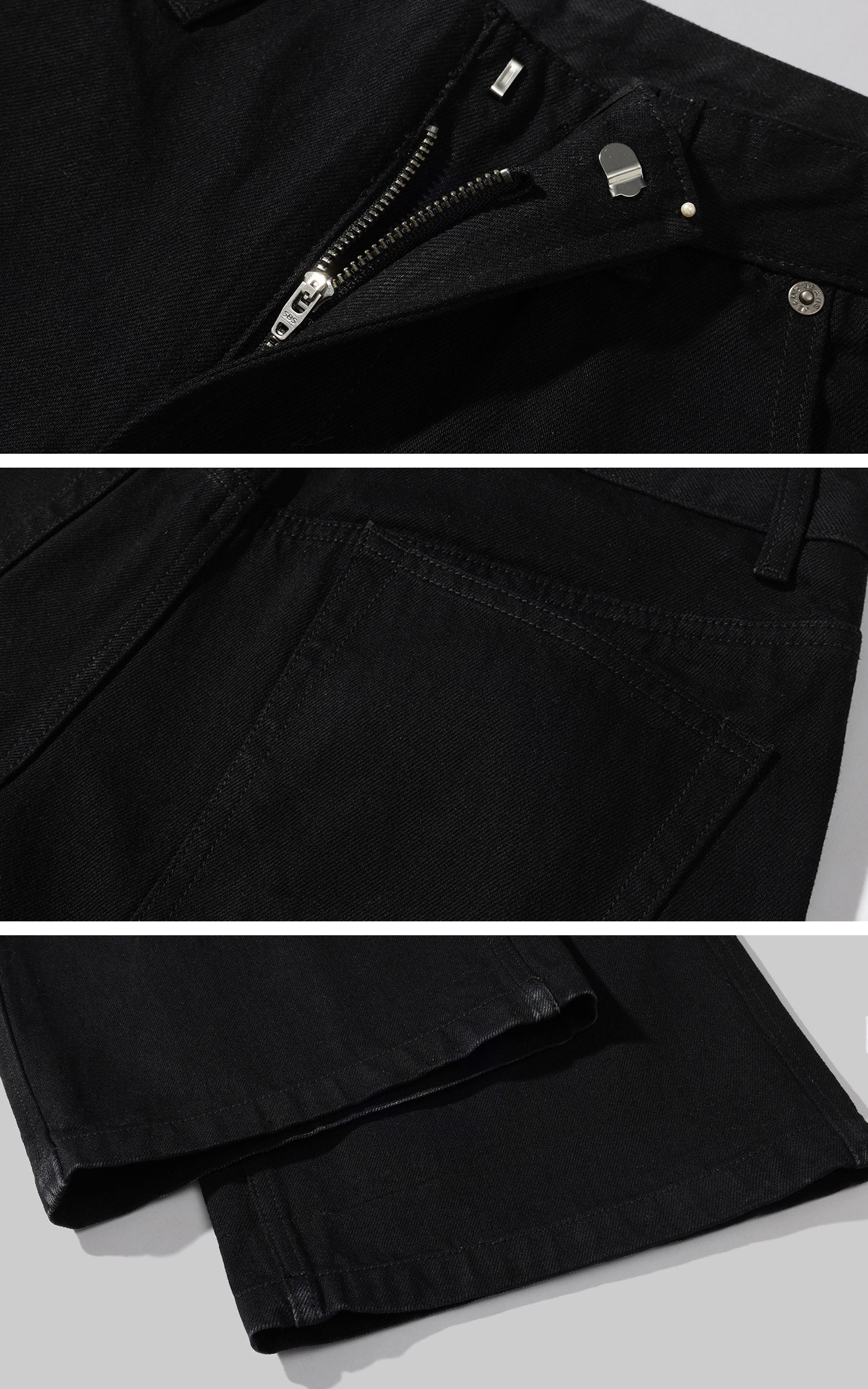 0122stepll ヴィンテージ ストレートレッグ トラウザーズ