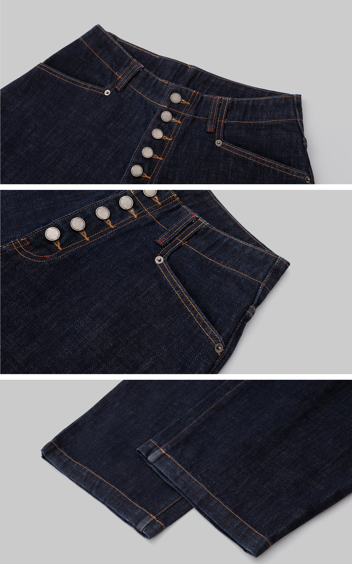 IAMXIAA Utility Tie-Back Oversized Shirt