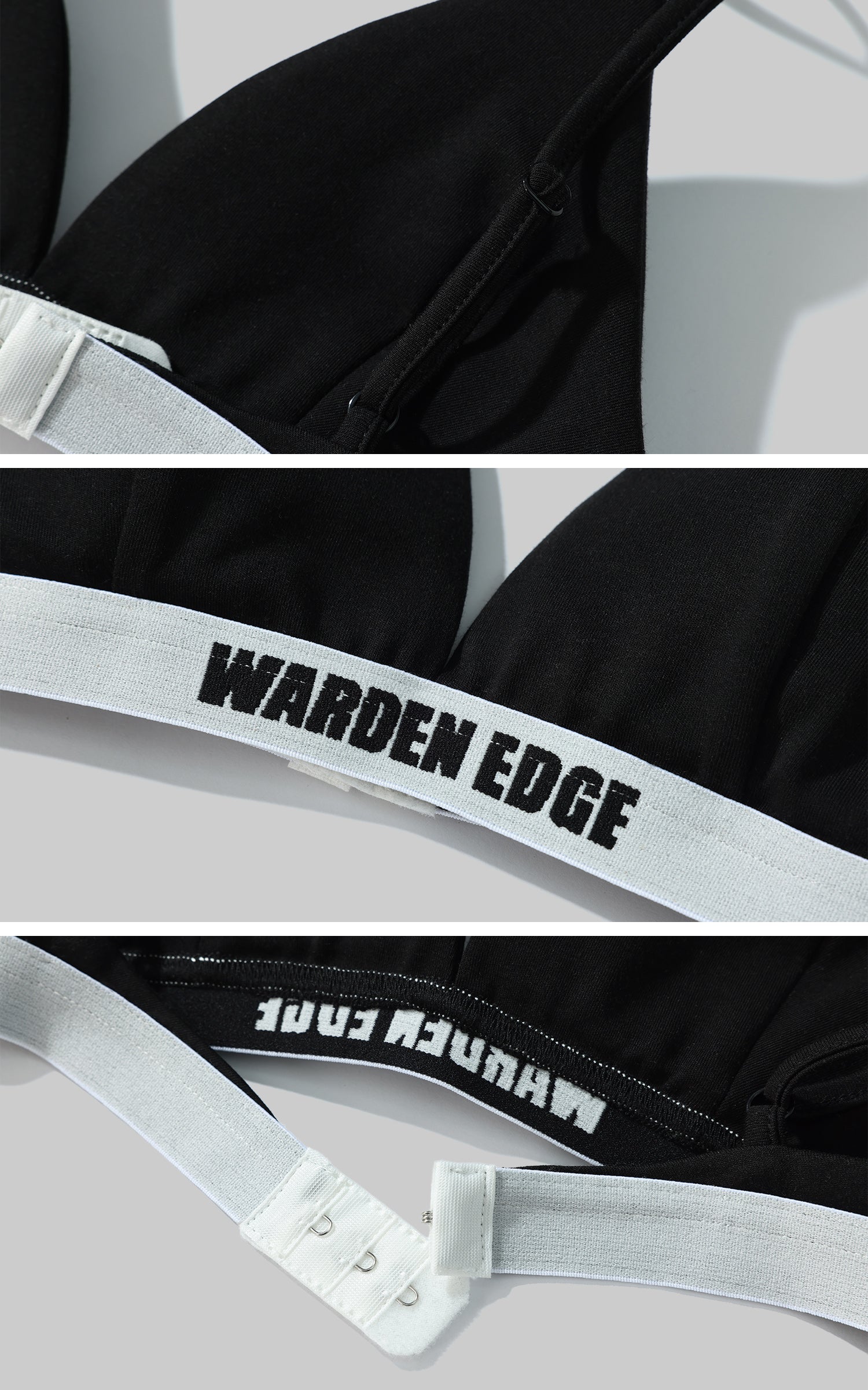 WARDEN EDGE Triangle Bralette & Boxer Set - PINKPARKS