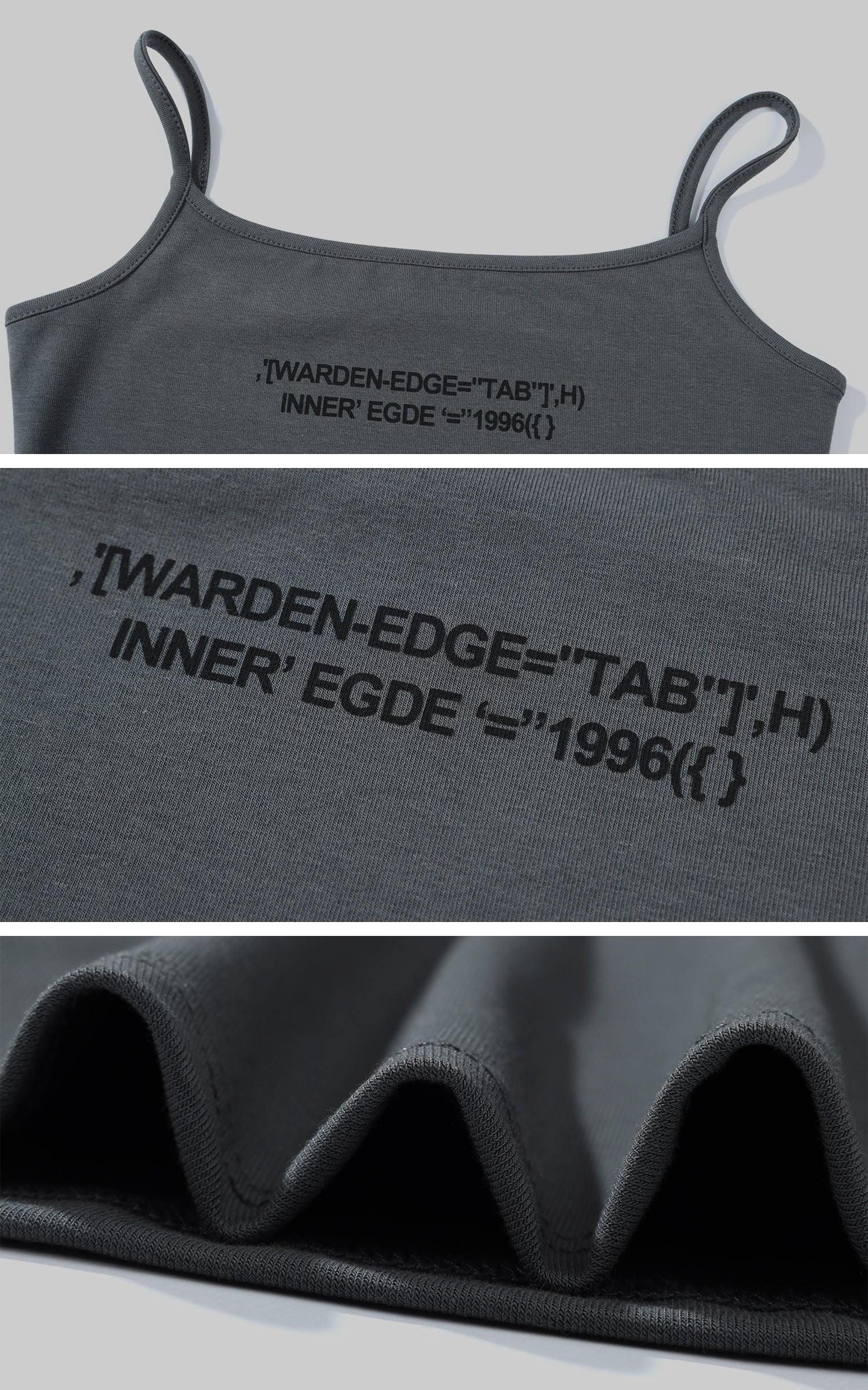 WARDEN EDGE Ribbed Knit Flared Pants &amp; Cropped Camisole Set - PINKPARKS