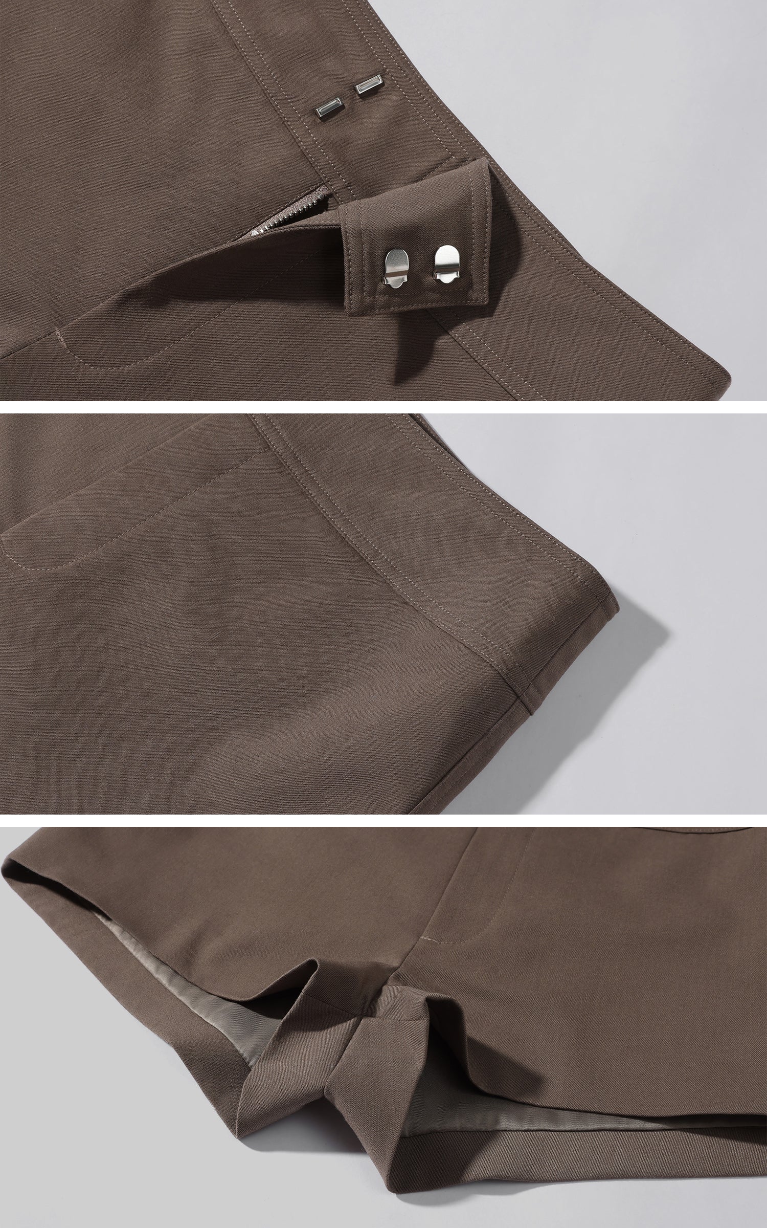 ROVENTE ハイウエストテーラードショーツ