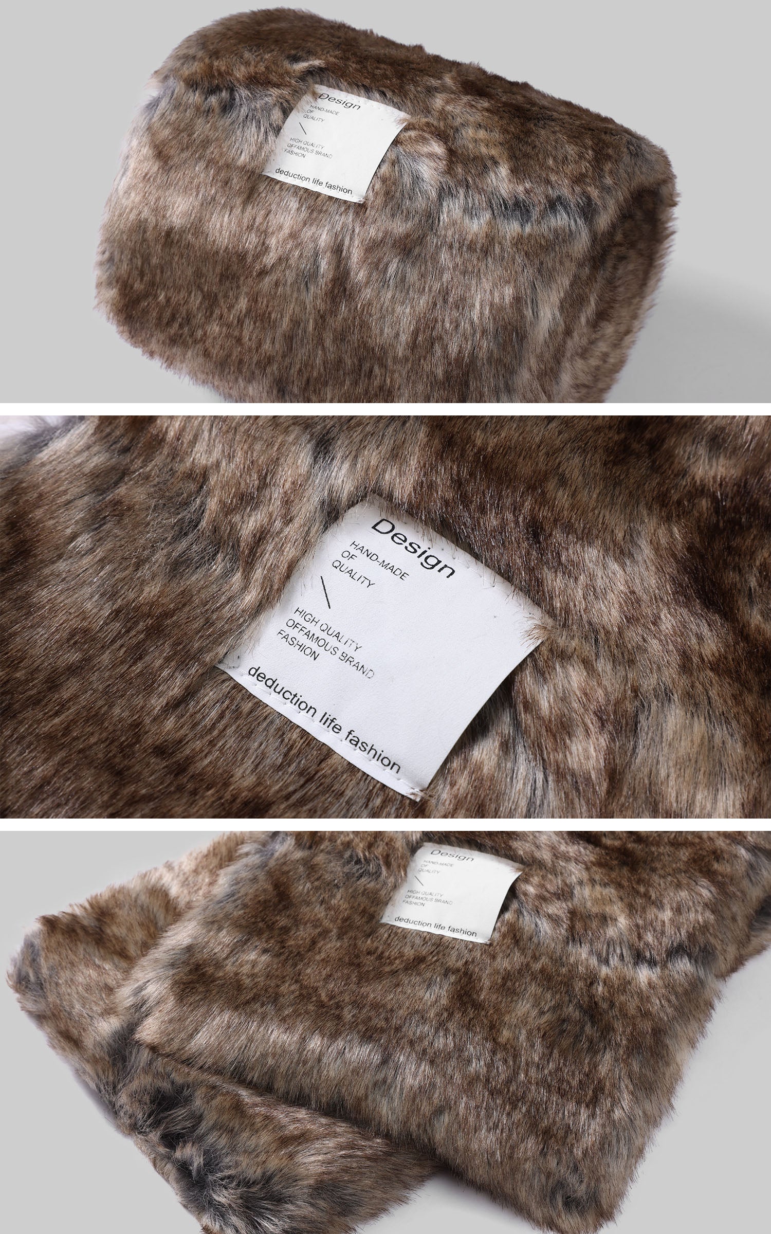 0122stepll フェイクファー スカーフ