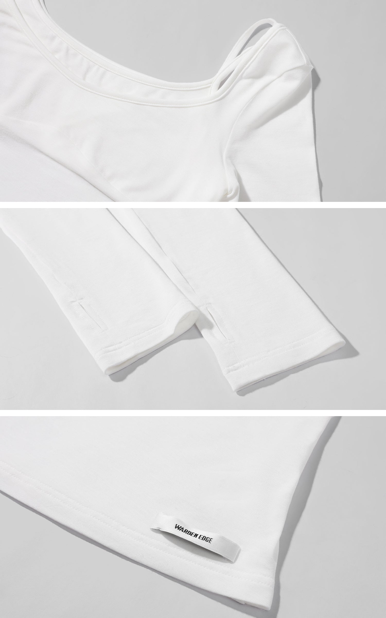 WARDEN EDGE レイヤードイリュージョンフィット長袖Tシャツ