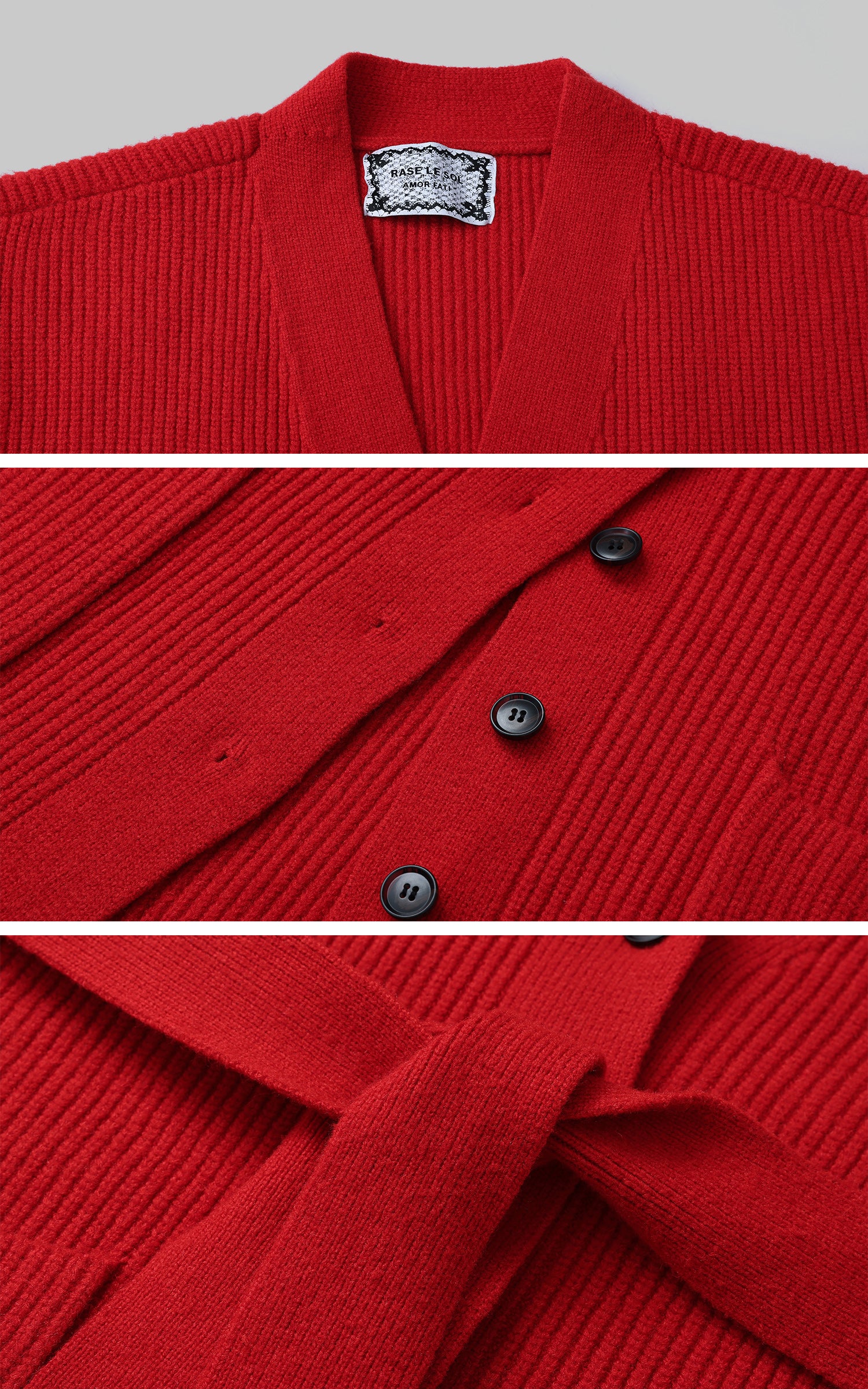 Rase le sol ロングニットカーディガン