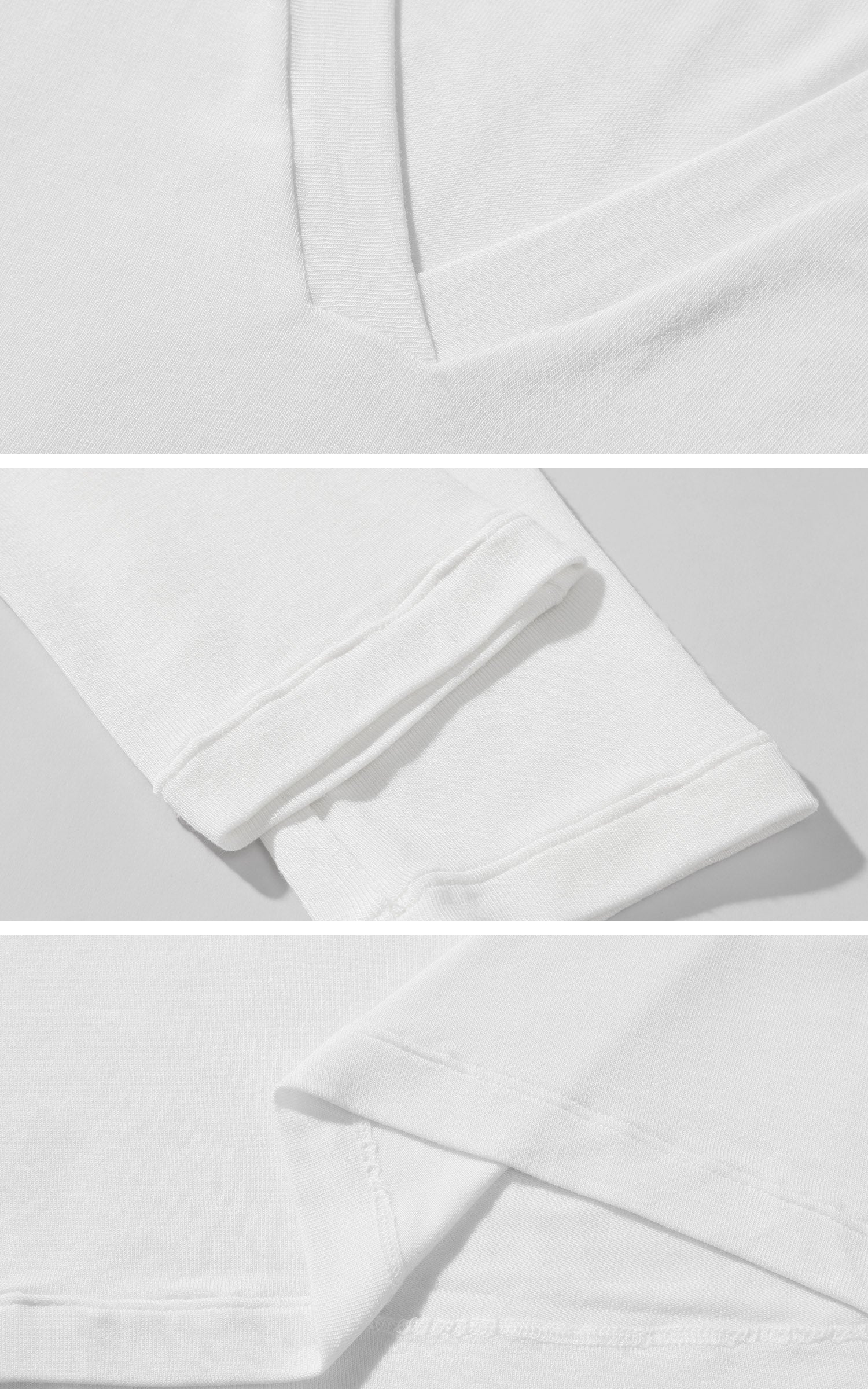 0122stepll ディープVロングスリーブトップ