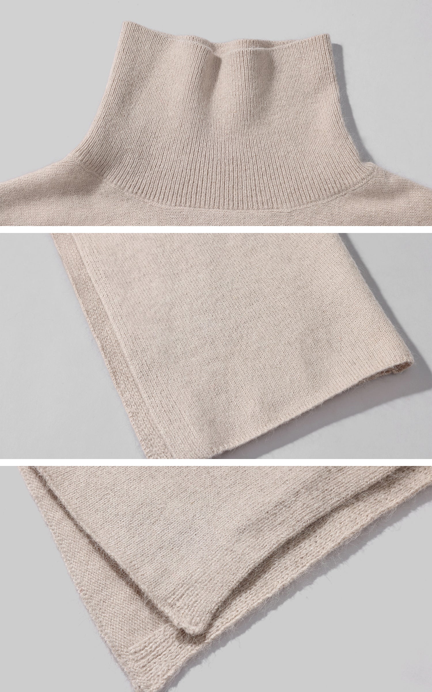 ROVENTE ドレープショール付きニットマキシドレス2点セット