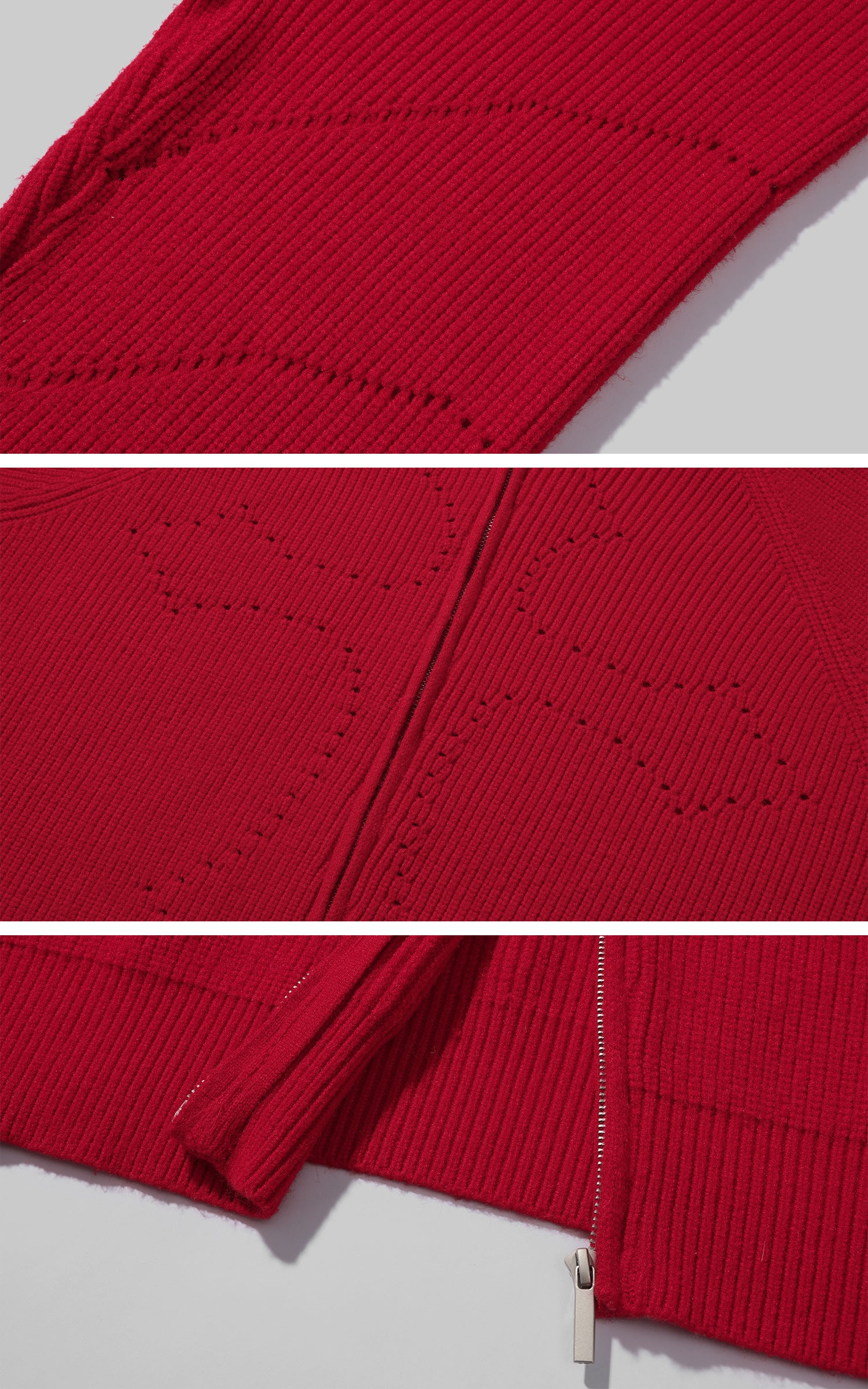 Rase le sol ハイネックオーバーサイズウールセータージャケット