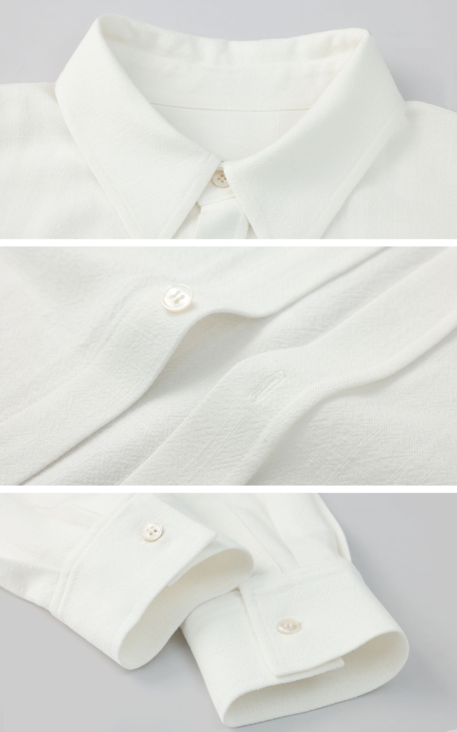 0122stepll リネンシャツ＆リラックスパンツセット