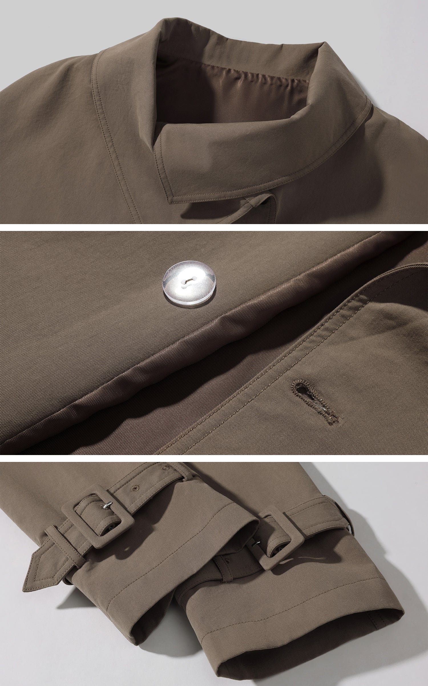 Rase le sol ドレープケープトレンチコート