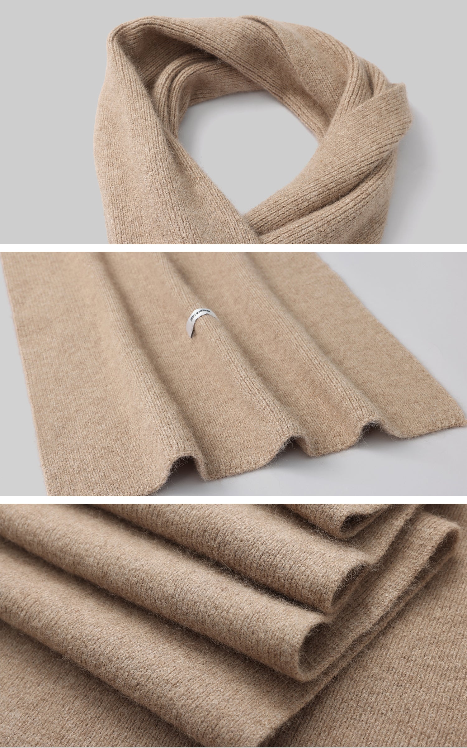 WARDEN EDGE Knitted Cardigan &amp; Scarf Set - PINKPARKS