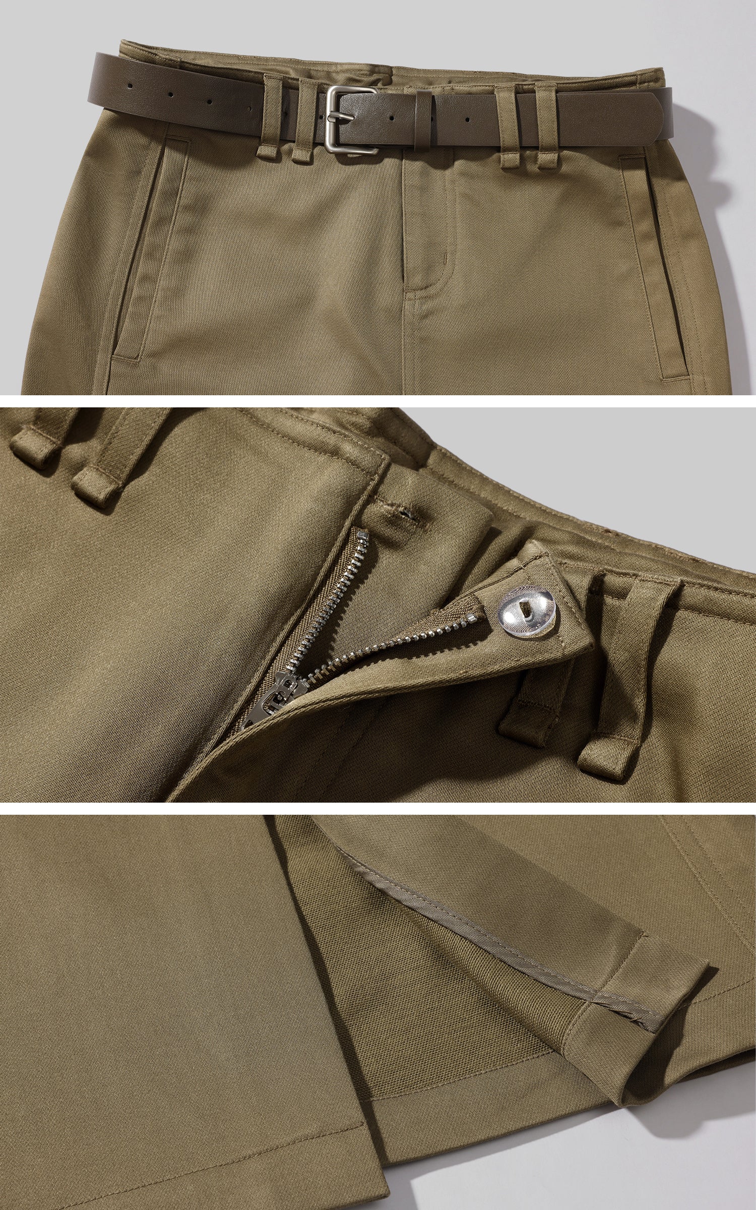 ROVENTE ドレープシルエットのハイスリットマキシスカート