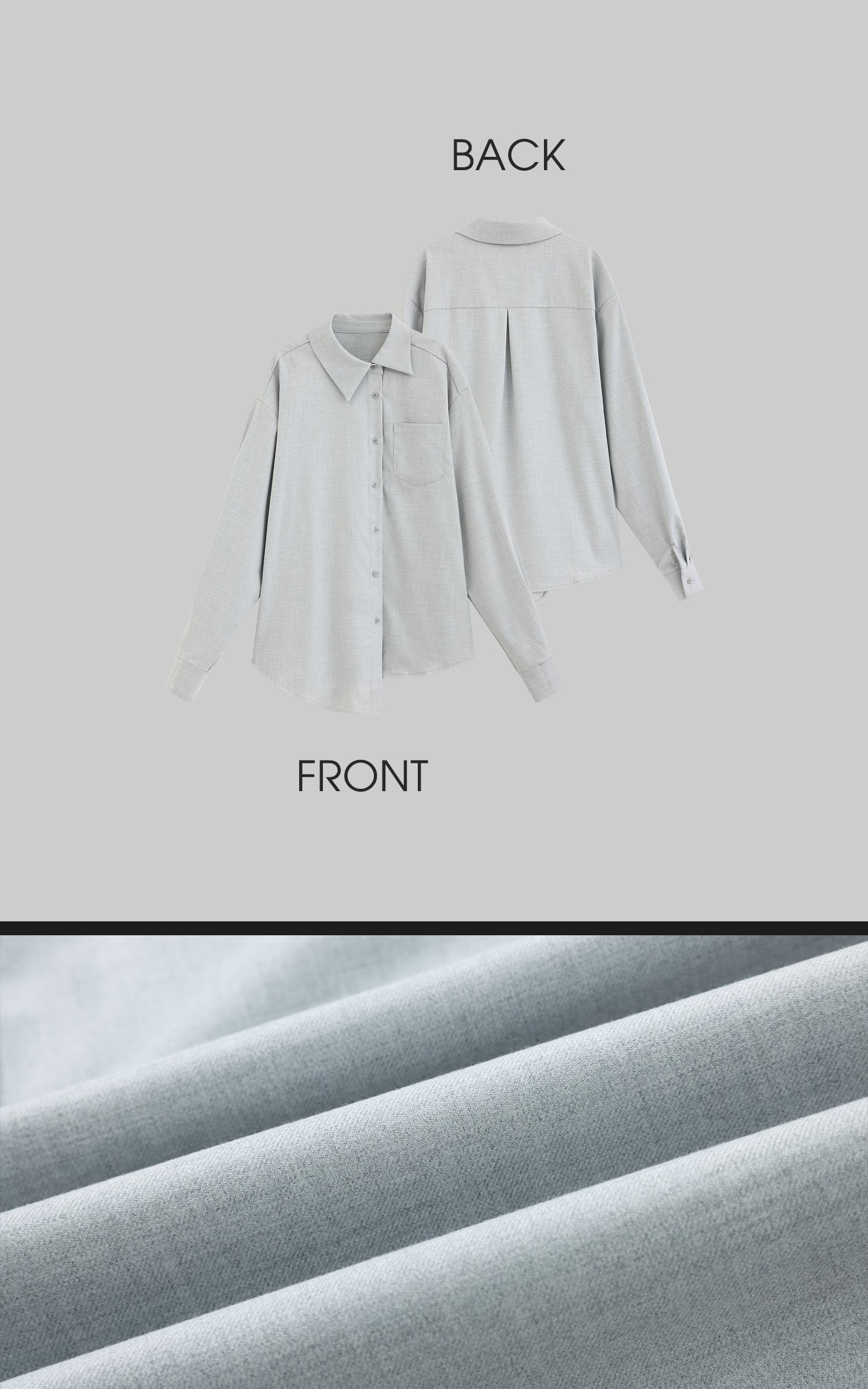 WARDEN EDGE Oversized Shirt Jacket + Layered Shorts Set - PINKPARKS