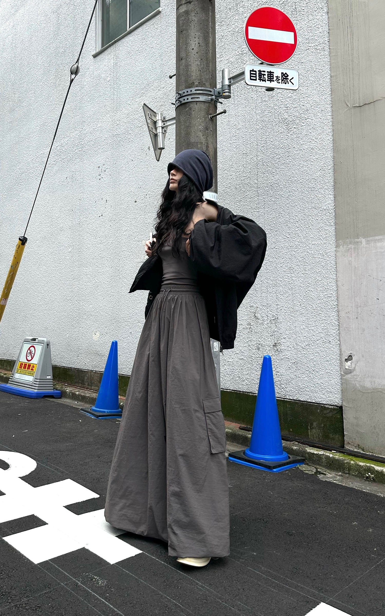 0122stepll Strapless Skirt Set