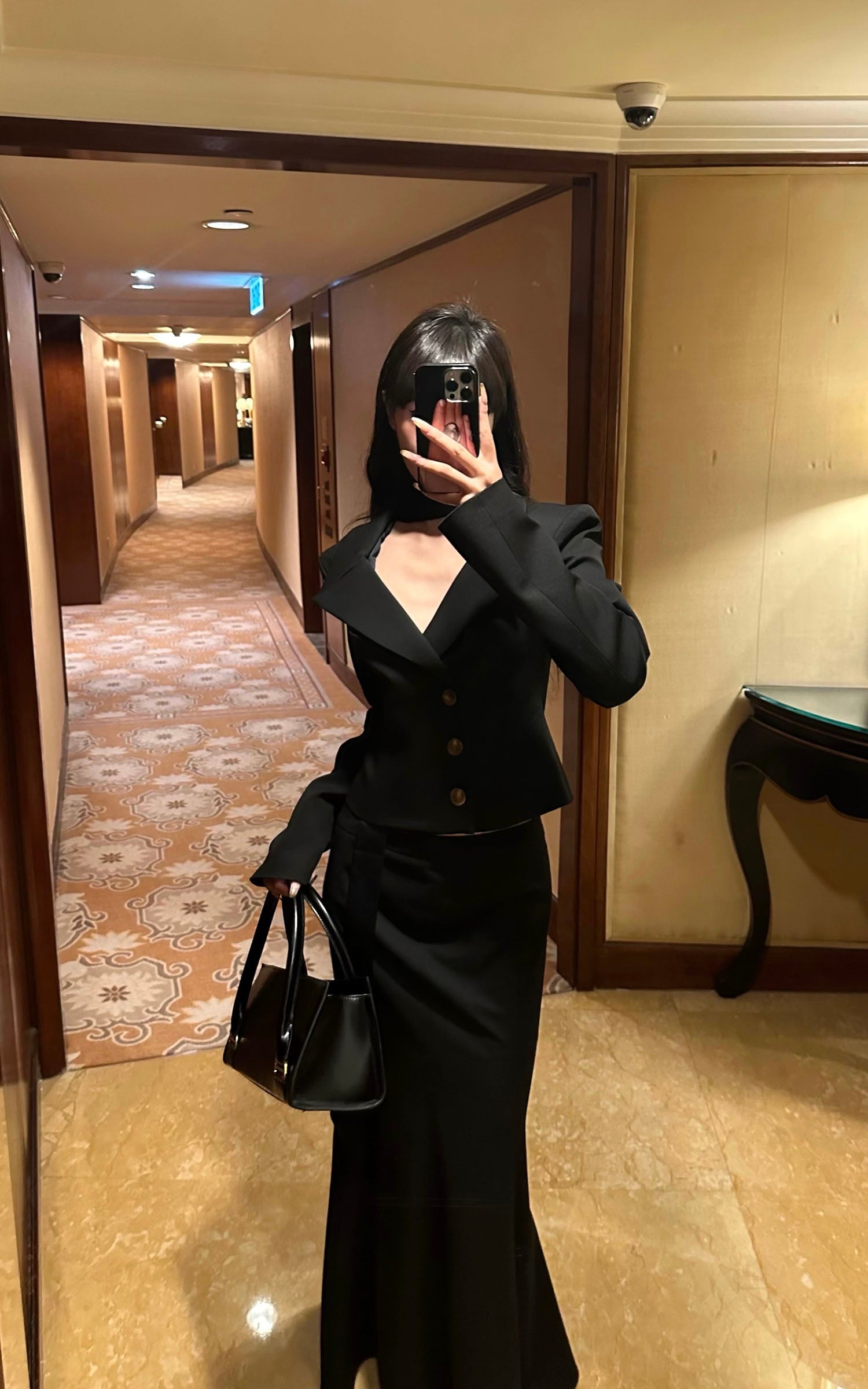 0122stepll Vネックテーラードブレザー＆スカートセット