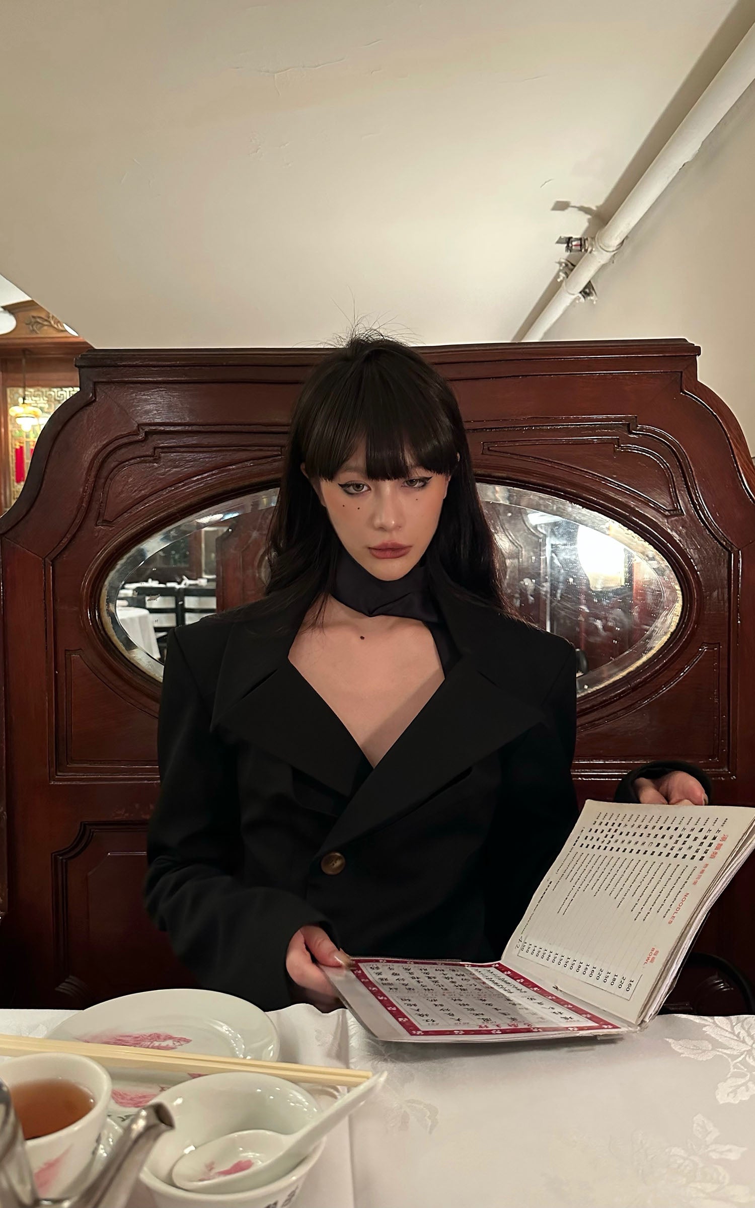 0122stepll Vネックテーラードブレザー＆スカートセット