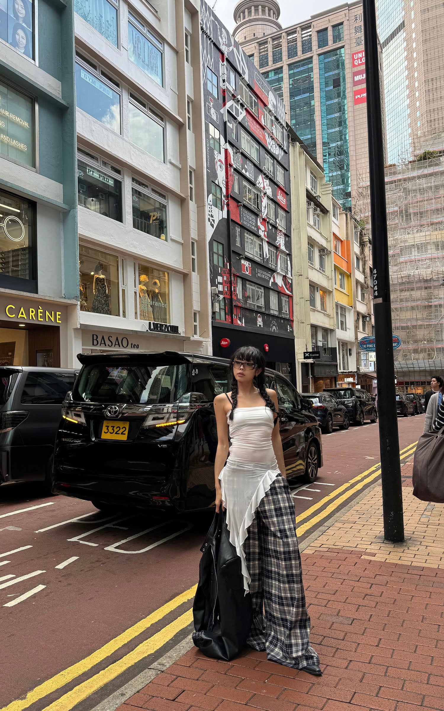 WARDEN EDGE Asymmetric Ruffle Dress - PINKPARKS