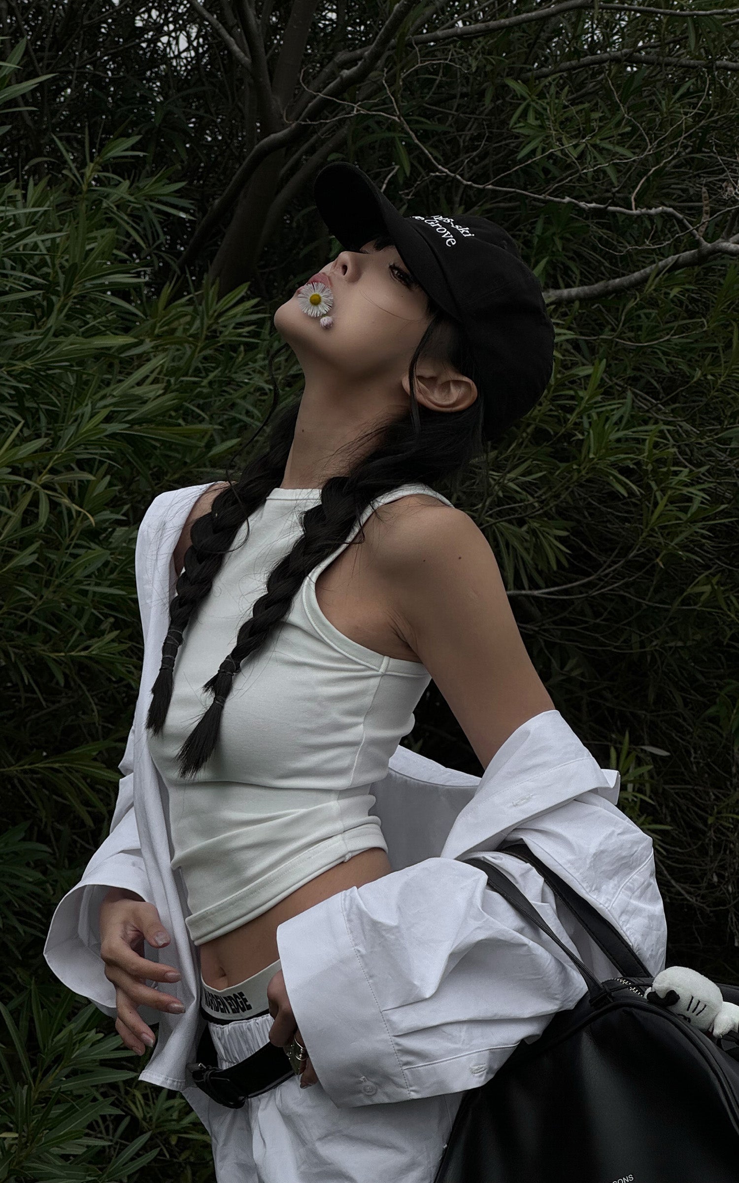 WARDEN EDGE Oversized Shirt & Lace Trim Shorts Set - PINKPARKS