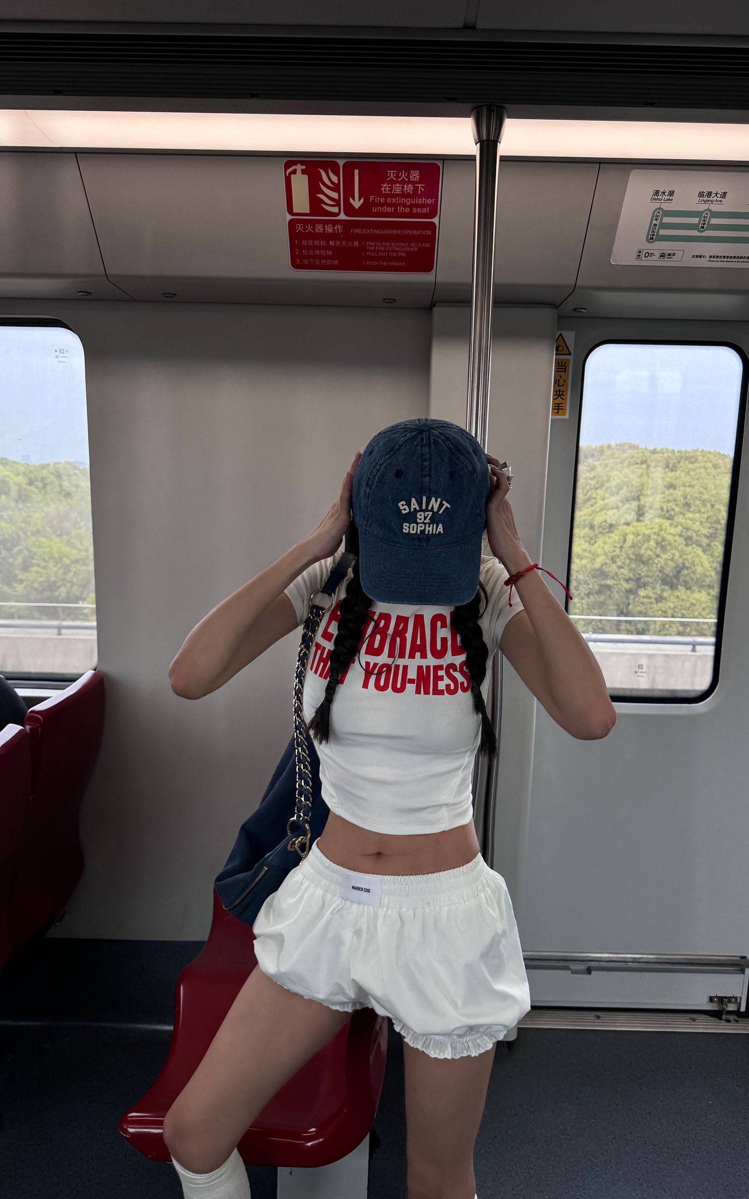 WARDEN EDGE White Bloom Shorts - PINKPARKS