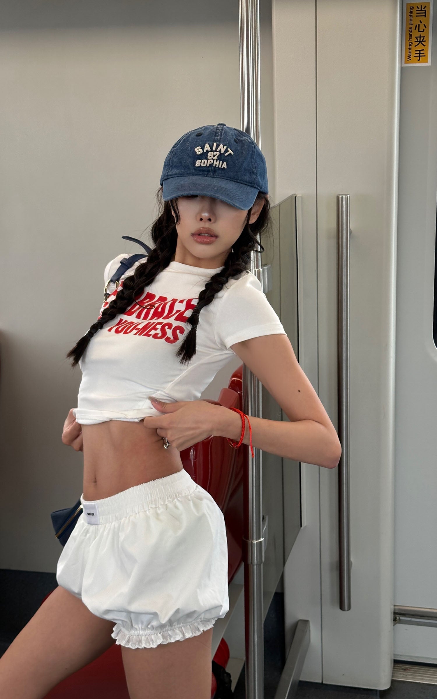 WARDEN EDGE White Bloom Shorts - PINKPARKS