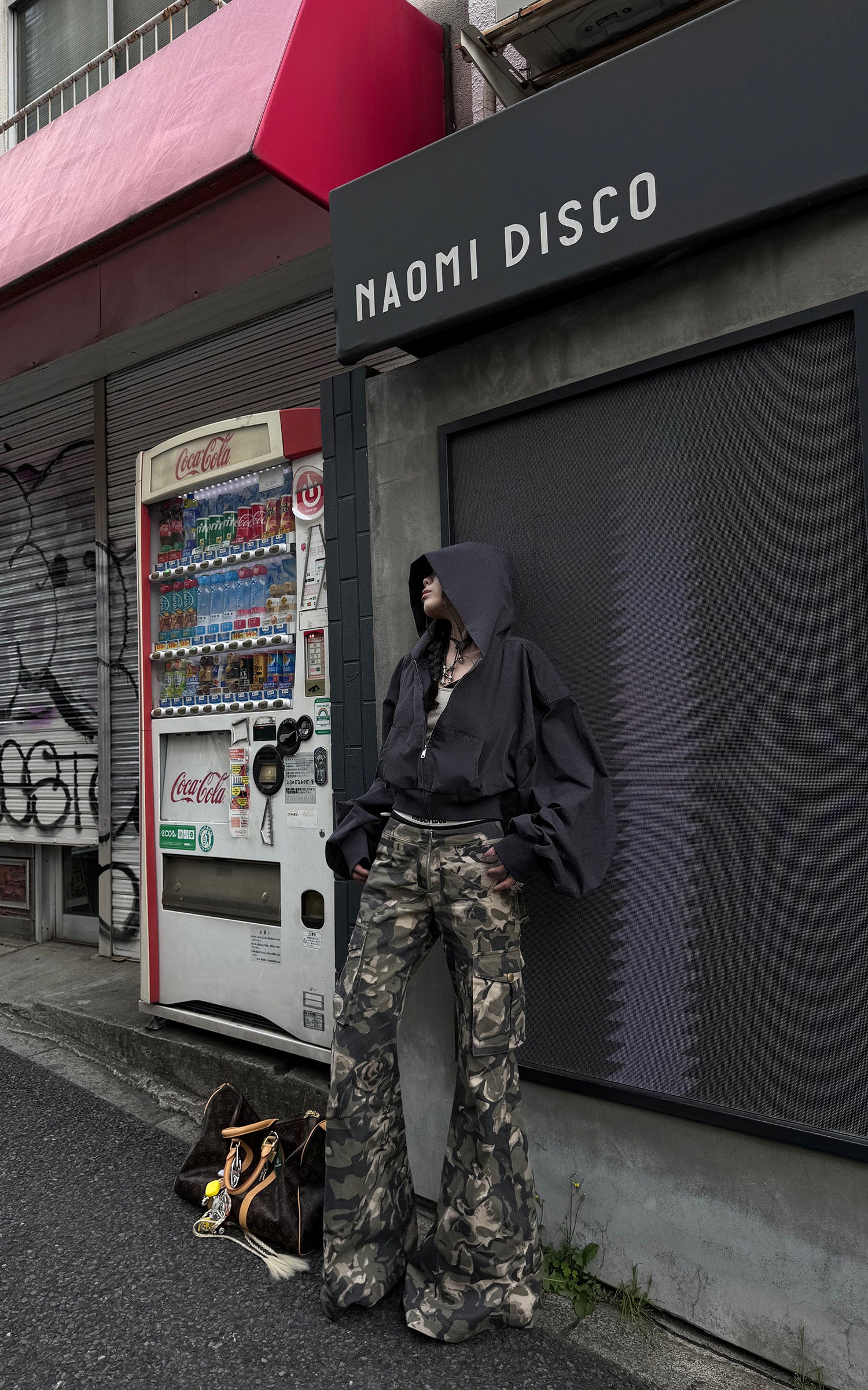 WARDEN EDGE Oversized Hooded Zip-Up Sweatshirt - PINKPARKS