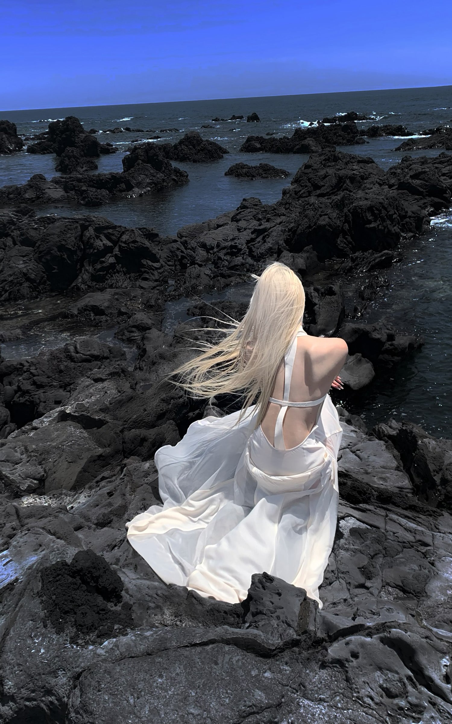 Rase le sol Sleeveless Backless Maxi Dress - PINKPARKS