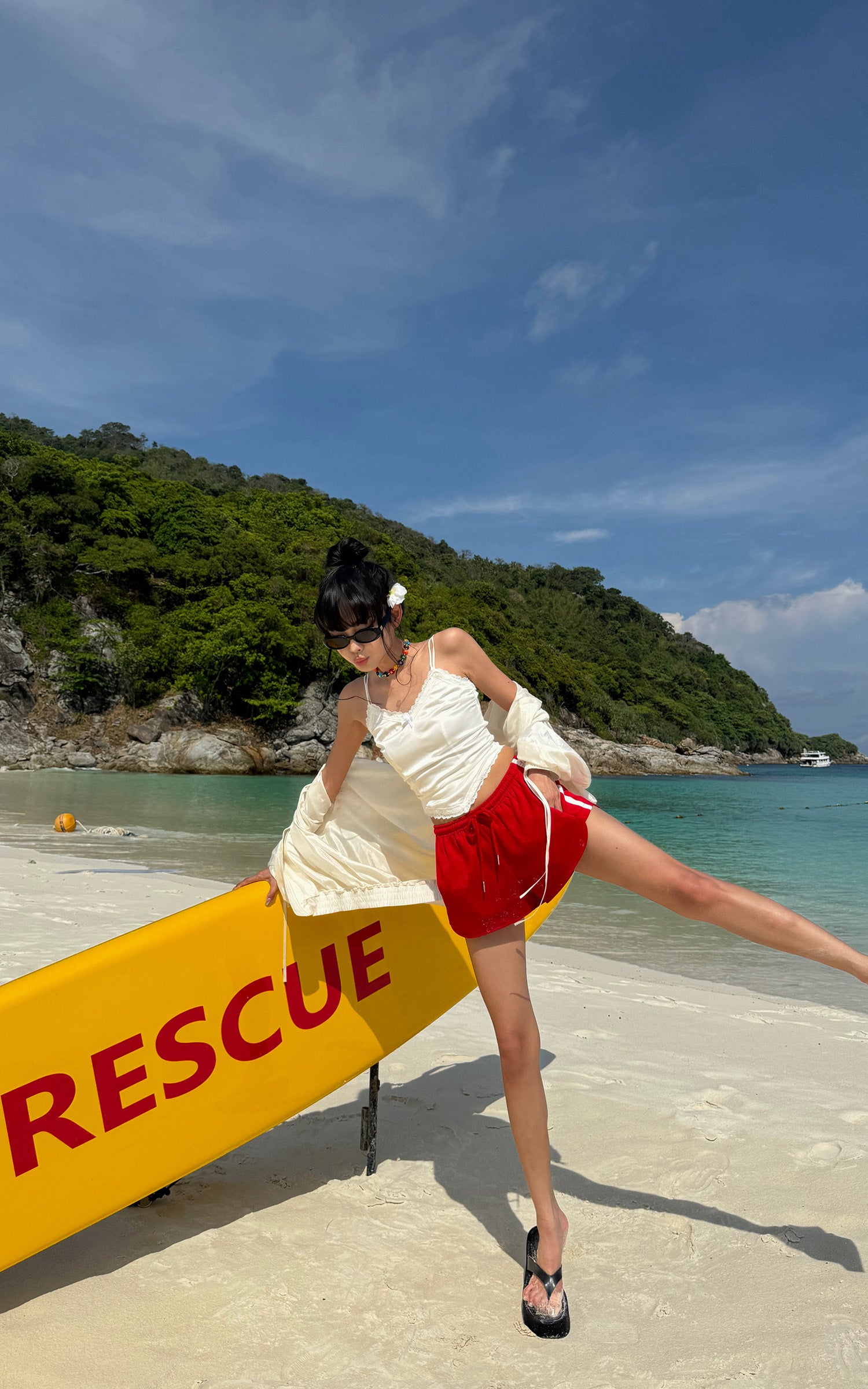 WARDEN EDGE Retro Athletic Shorts - PINKPARKS