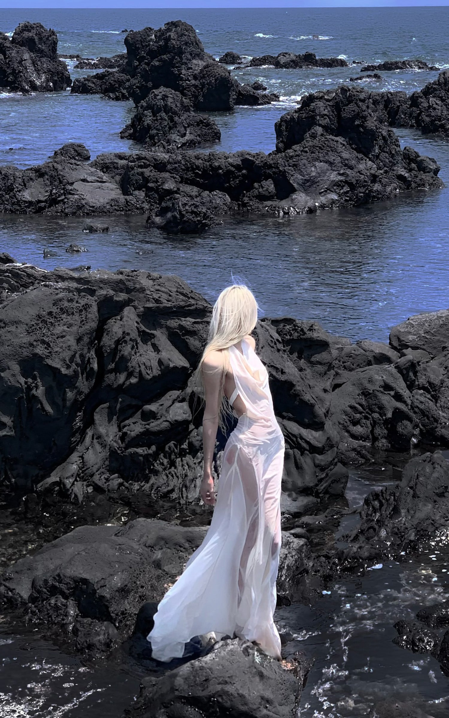 Rase le sol Sleeveless Backless Maxi Dress - PINKPARKS