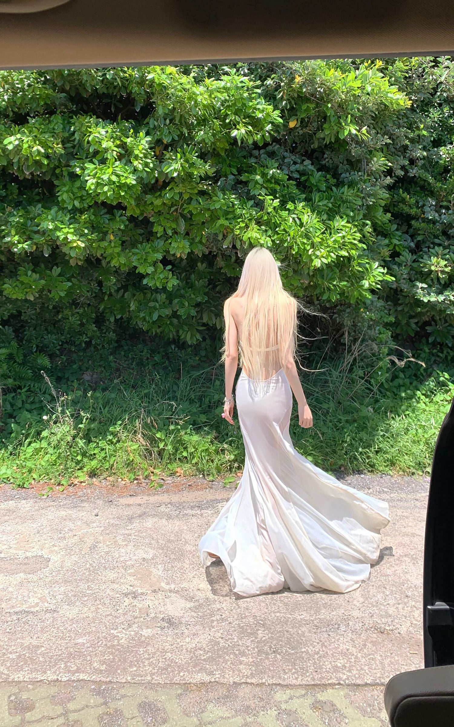 Rase le sol Sleeveless Backless Maxi Dress - PINKPARKS